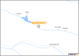 map of Humphrey