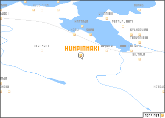 map of Humpinmäki