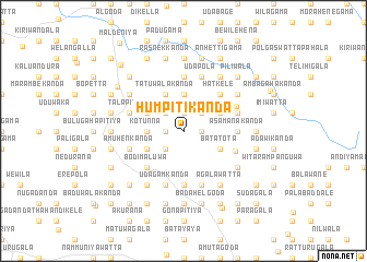 map of Humpitikanda