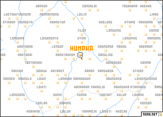 map of Humpwa