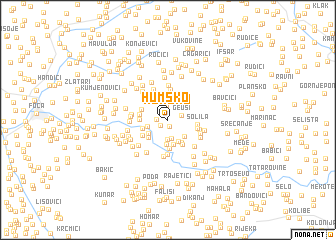 map of Humsko