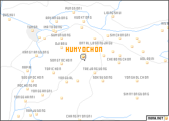 map of Humyoch\