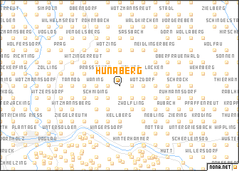 map of Hunaberg