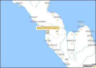 map of Hunanangeu