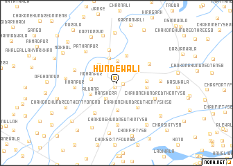 map of Hundewāli