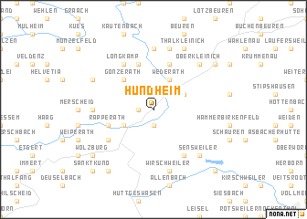 map of Hundheim