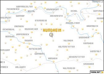 map of Hundheim