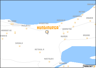 map of Hundinurga