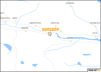 map of Hundorp