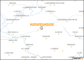 map of Hundred House