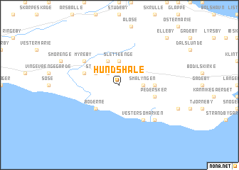 map of Hundshale