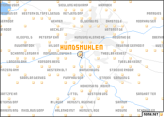 map of Hundsmühlen