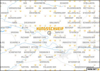 map of Hundsschweif