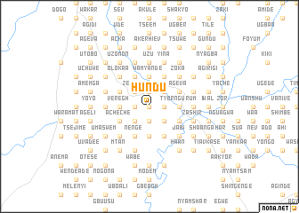 map of Hundu