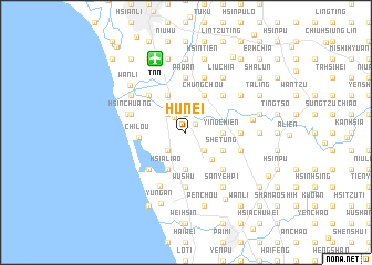 map of Hu-nei