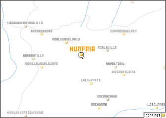 map of Hunfria