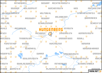 map of Hungenberg