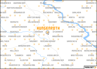 map of Hungenroth