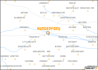 map of Hungerford