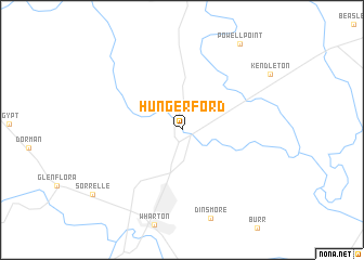 map of Hungerford