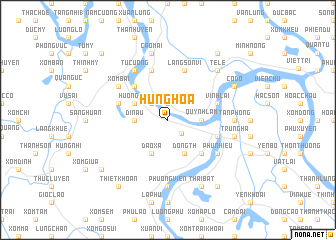 map of Hưng Hóa