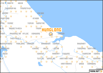 map of Hưng Long