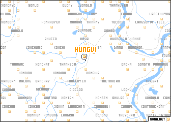map of Hung Vĩ