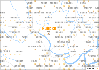 map of Hưng Xá