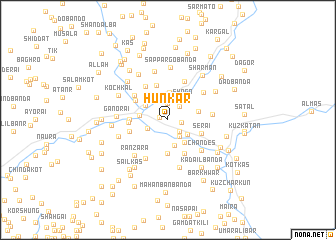 map of Hunkār