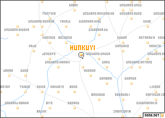 map of Hunkuyi