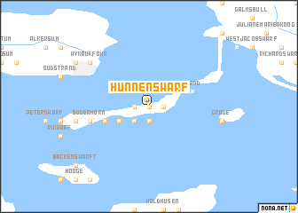 map of Hunnenswarf