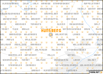 map of Hunsberg