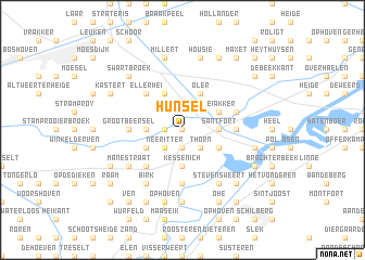 map of Hunsel