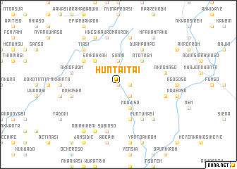 map of Huntaitai