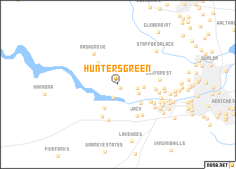 map of Hunters Green