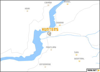 map of Hunters