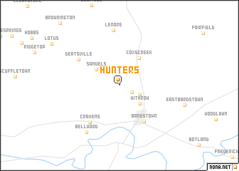 map of Hunters