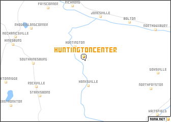 map of Huntington Center