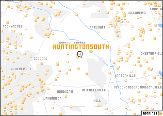 map of Huntington South