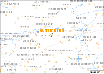 map of Huntington