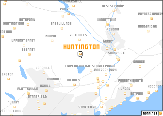 map of Huntington