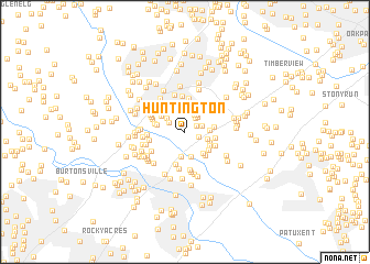 map of Huntington