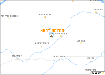 map of Huntington