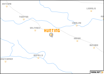 map of Hunting