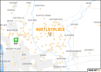 map of Huntley Place