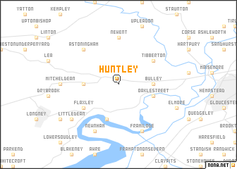 map of Huntley