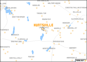 map of Huntsville