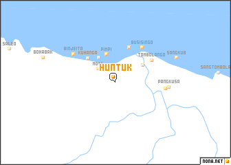 map of Huntuk