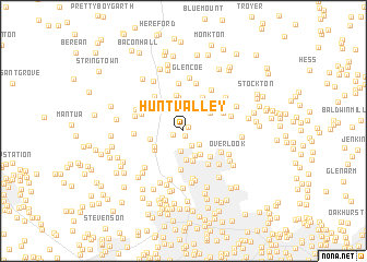 map of Hunt Valley