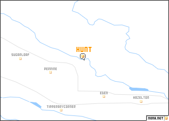map of Hunt